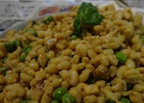 SALADE DE BLÉ AU BASILIC 🍃