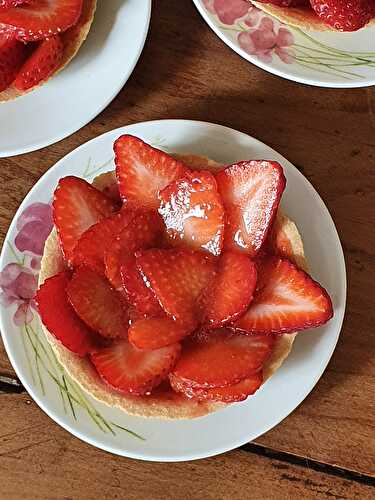 TARTELETTES EXPRESS AUX FRAISES 🍓