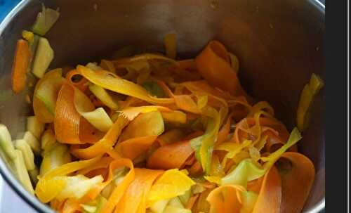 TRIO DE LÉGUMES MARINÉS EN TAGLIATELLES