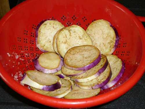 Beignets d'aubergines