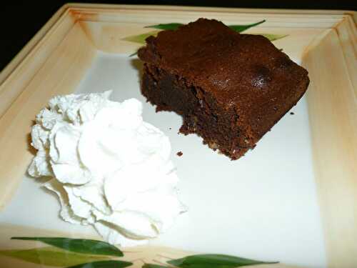 Brownie chocolat