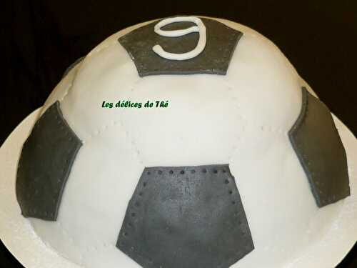 Gâteau ballon Football