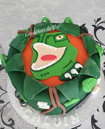 Gâteau Dinosaure