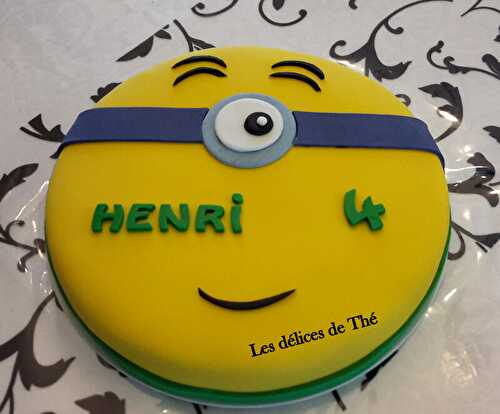 Gâteau Minion