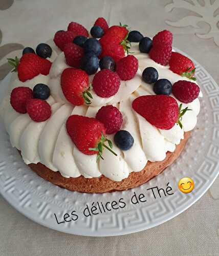 Revisite tarte aux fraises