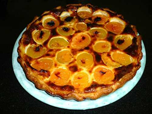 Tarte aux abricots