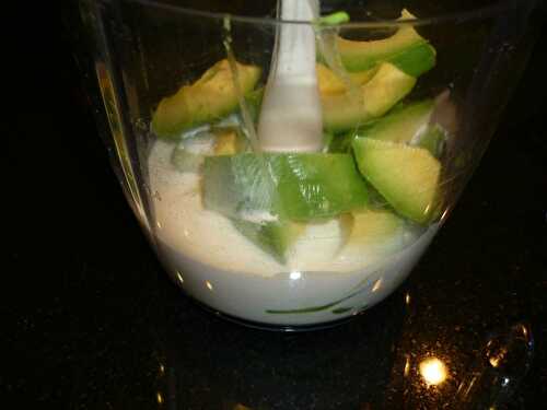 Verrine avocat saumon fumé