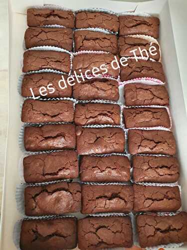 Brownies individuels - Les délices de Thé