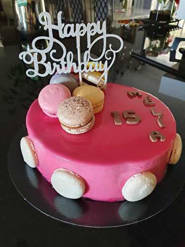 Entremet Girly à la framboise