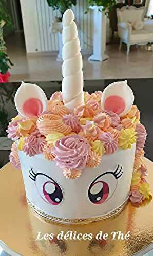 Licorne, cake design