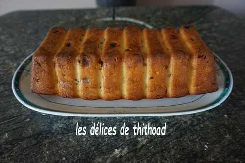 Cake au gingembre confit