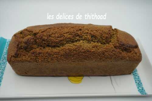 Cake au thé matcha