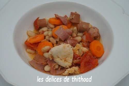 Cassoulet de poulet (ww)