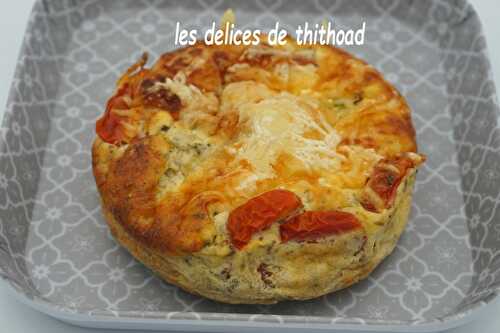 Clafoutis de courgettes et tomates cerises (au ick)