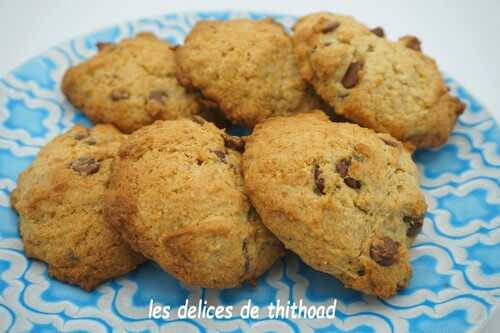 Cookies à la banane et chocolat