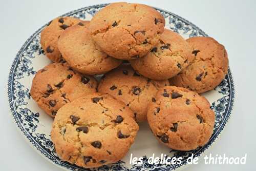 Cookies à la fève tonka et aux pépites de chocolat