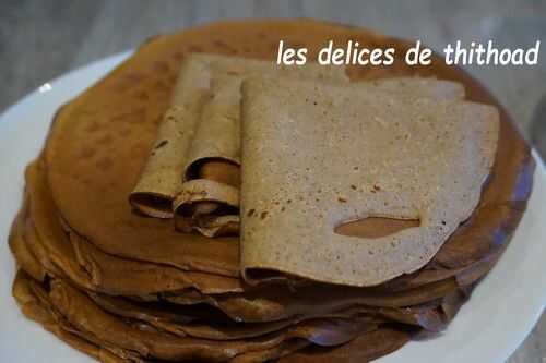 Crêpes à la farine De châtaignes