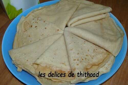 Crêpes végétales