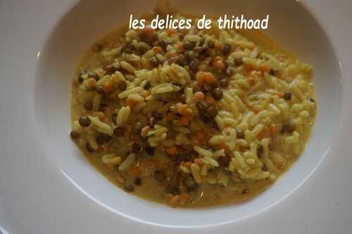 Dhal végétarien avec les moyens du bord