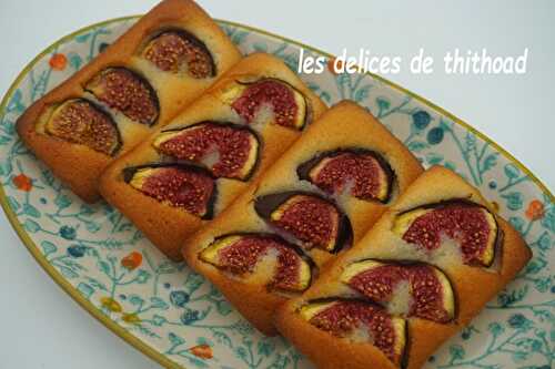 Financiers aux figues