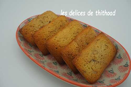 Financiers aux pépites de chocolat