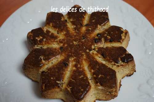 Gâteau à la banane et farine de coco