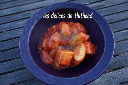 Gnocchis au saumon