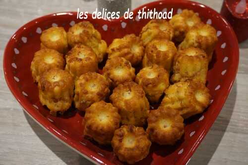 Mini cannelés au jambon fumé (cmum)