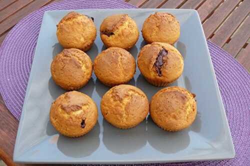 Muffins au nutella