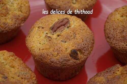 Muffins au sirop d’érable et noix de pécan (cmum)