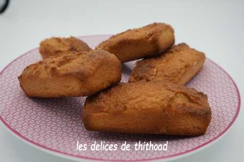 Petits cakes à la crème de marron