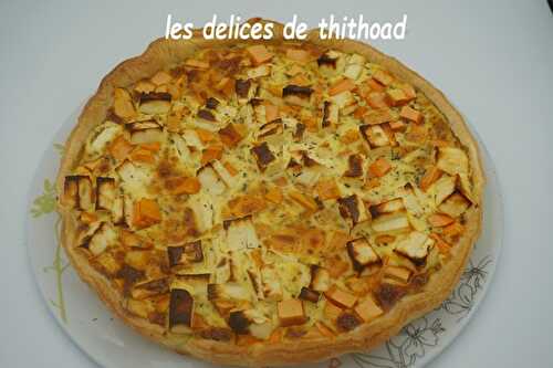 Quiche à la patate douce