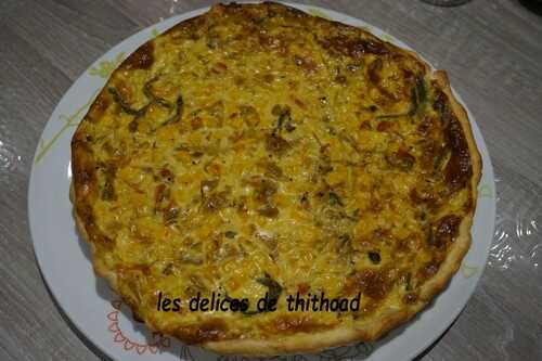 Quiche fond de frigo parce que je n’ai pas d’idées!!!