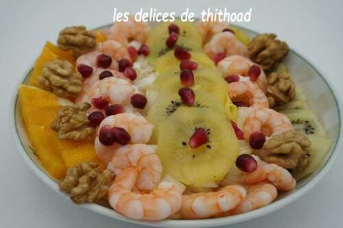 Salade d’endives fruitée et vitaminée