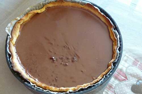 Tarte au chocolat au lait