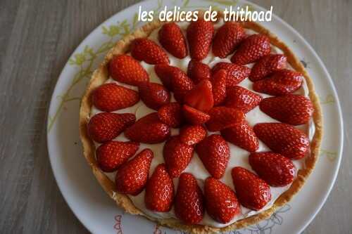 Tarte aux fraises