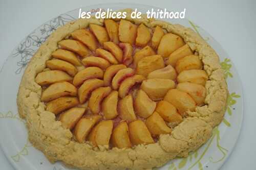 Tarte aux pêches