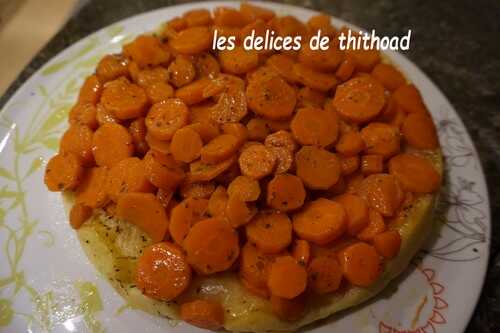 Tarte tatin aux carottes