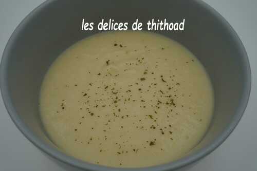 Velouté de panais et topinambours