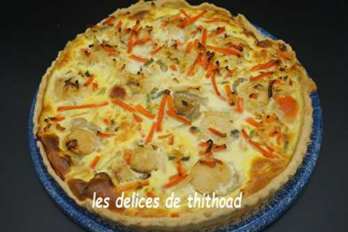 Tarte aux noix de Saint Jacques