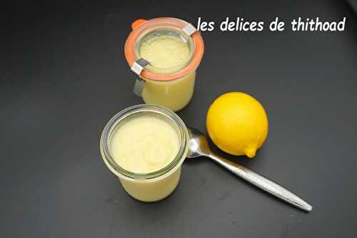 Crèmes au citron