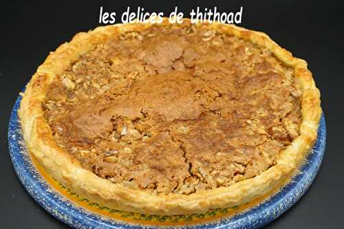 Tarte aux noix et sirop d’érable (recette autour d’un ingrédient #79)