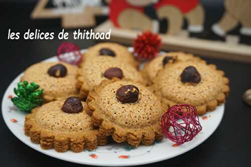 Biscuits meringués à la noisette