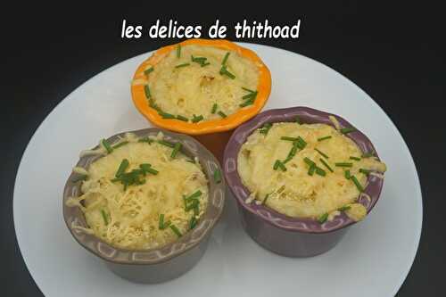 Gratin topinambours et pommes de terre