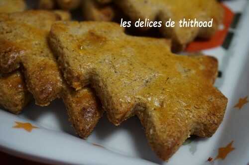 Petits biscuits au citron confit ou SCHWOWEBREDLA