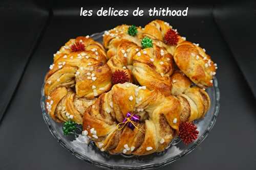 Brioches Suédoises à la cannelle ou Kanelbullar (foodista challenge #82)