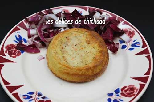 Quiche sans pâte terre/mer vide frigo