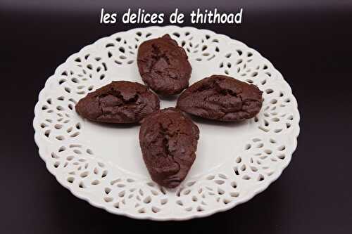 Madeleines au chocolat