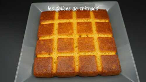 Cake au yaourt et à la polenta