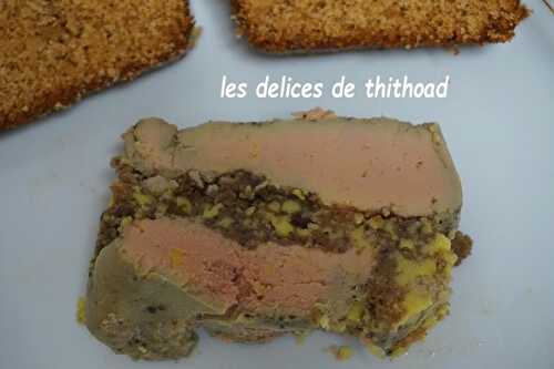 Terrine de foie gras au pain d’épices